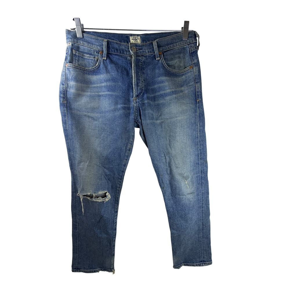 Citizens of Humanity Emerson Slim Boyfriend Jeans Size 27 Anthropologie $258 MSR